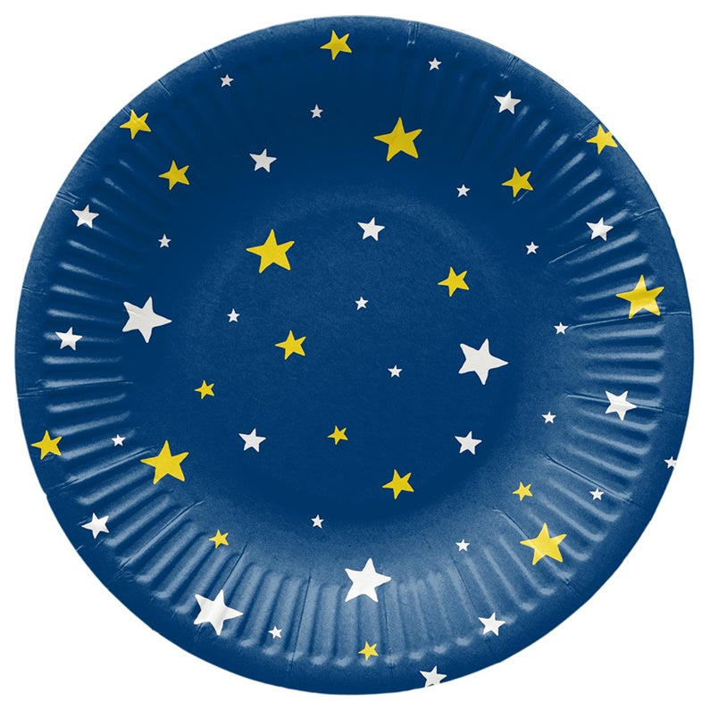 Talerze jednorazowe PAW Kosmos, Ø 18 cm, 8 szt.
