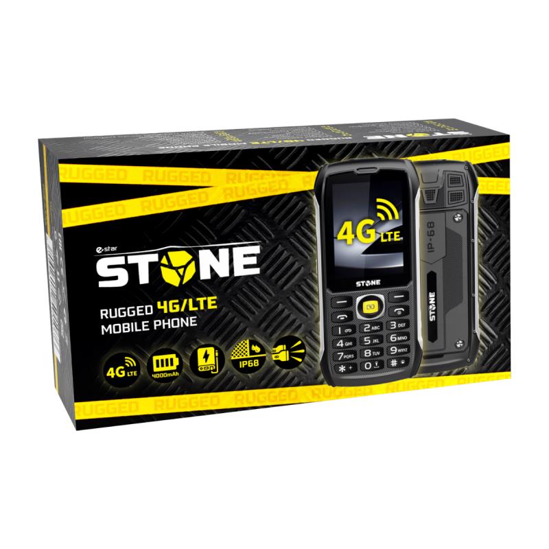 TELEFON ESTAR STONE 4G RUGGED CZARNY