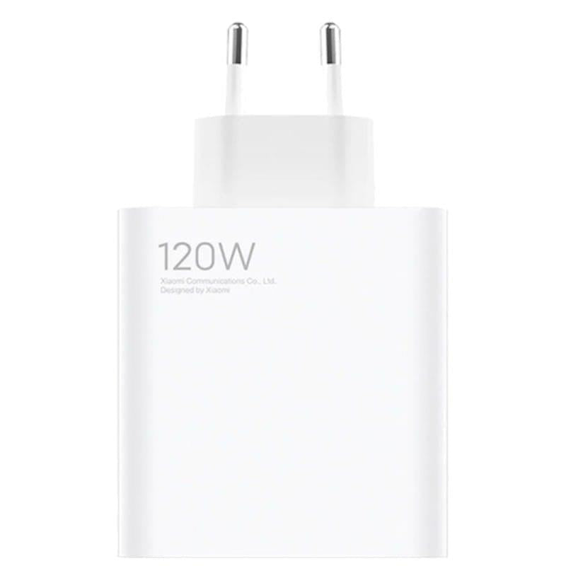 Telefono įkroviklis Xiaomi USB, USB, balta, 120 W