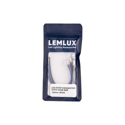 JUNGTIS LEMLUX LED JUOSTOS RGB 15CM LAIDU 5VNT