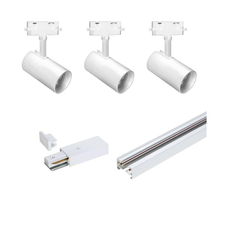 Šviestuvų bėginė sistema DPM X-LINE, 60 W, 3x GU10
