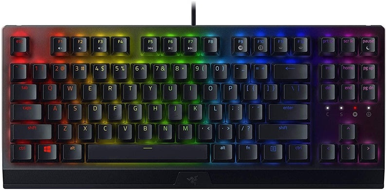 Klawiatura Razer BlackWidow V3 Razer Yellow EN, czarna
