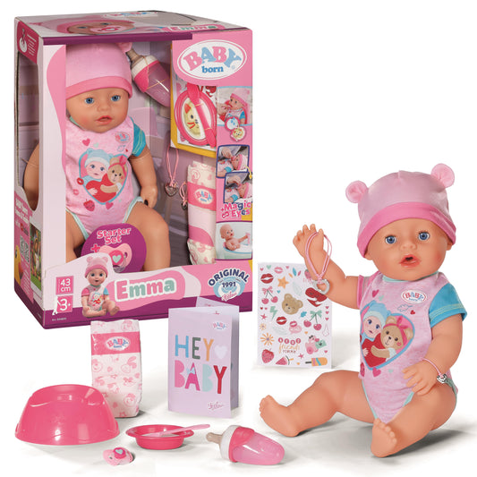 Lėlė - kūdikis su priedais Baby Born 834800, 43 cm