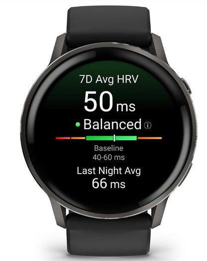 LAIKRODIS IŠMANUSIS GARMIN VENU 4 45MM JUODAS