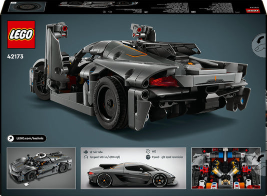 LEGO®Technic HiperautomobKoenigsegg Jesko Absolut Grey 42173