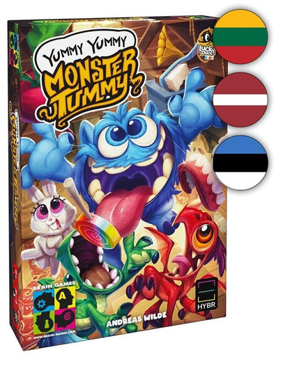 Stalo žaid Brain Games Yummy Yummy Monster Tummy BRG/YUMMY
