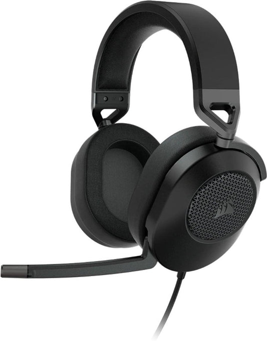 Žaidimų ausinės Corsair HS65 SURROUND juodos