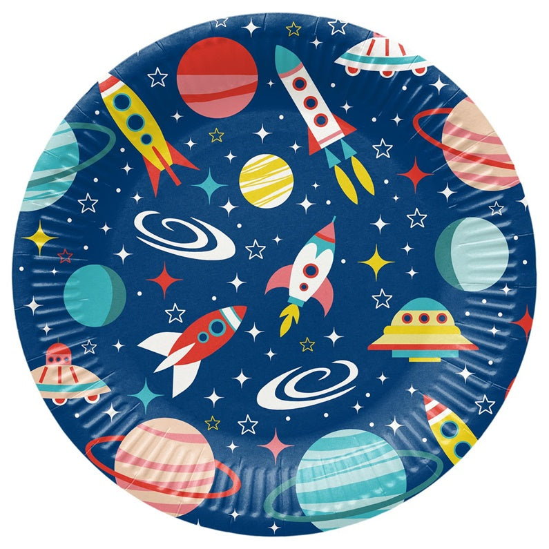Talerze jednorazowe PAW Space, Ø 23 cm, 8 szt.