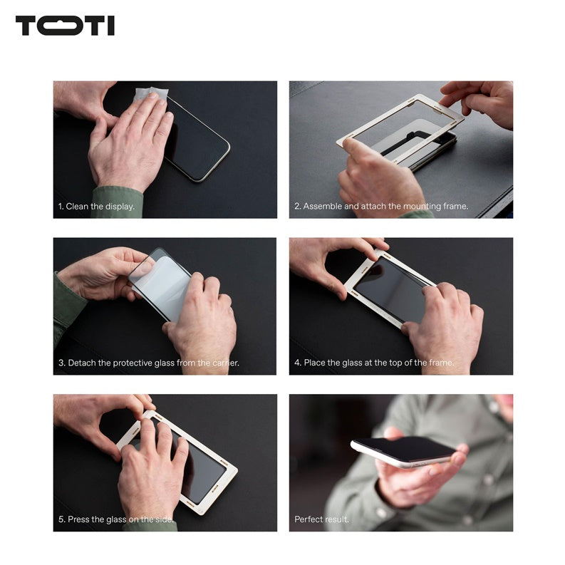 Szkło ochronne do telefonu Toti Premium 16 Plus/15 Pro Max