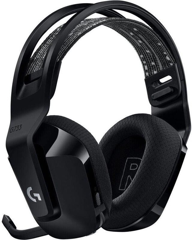 Belaidės žaidimų ausinės Logitech G733, juodos