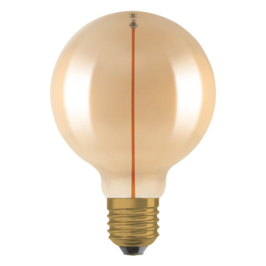 LEMPUTĖ OSRAM LED, G95, E27, 2.2W,120LM, 2700K