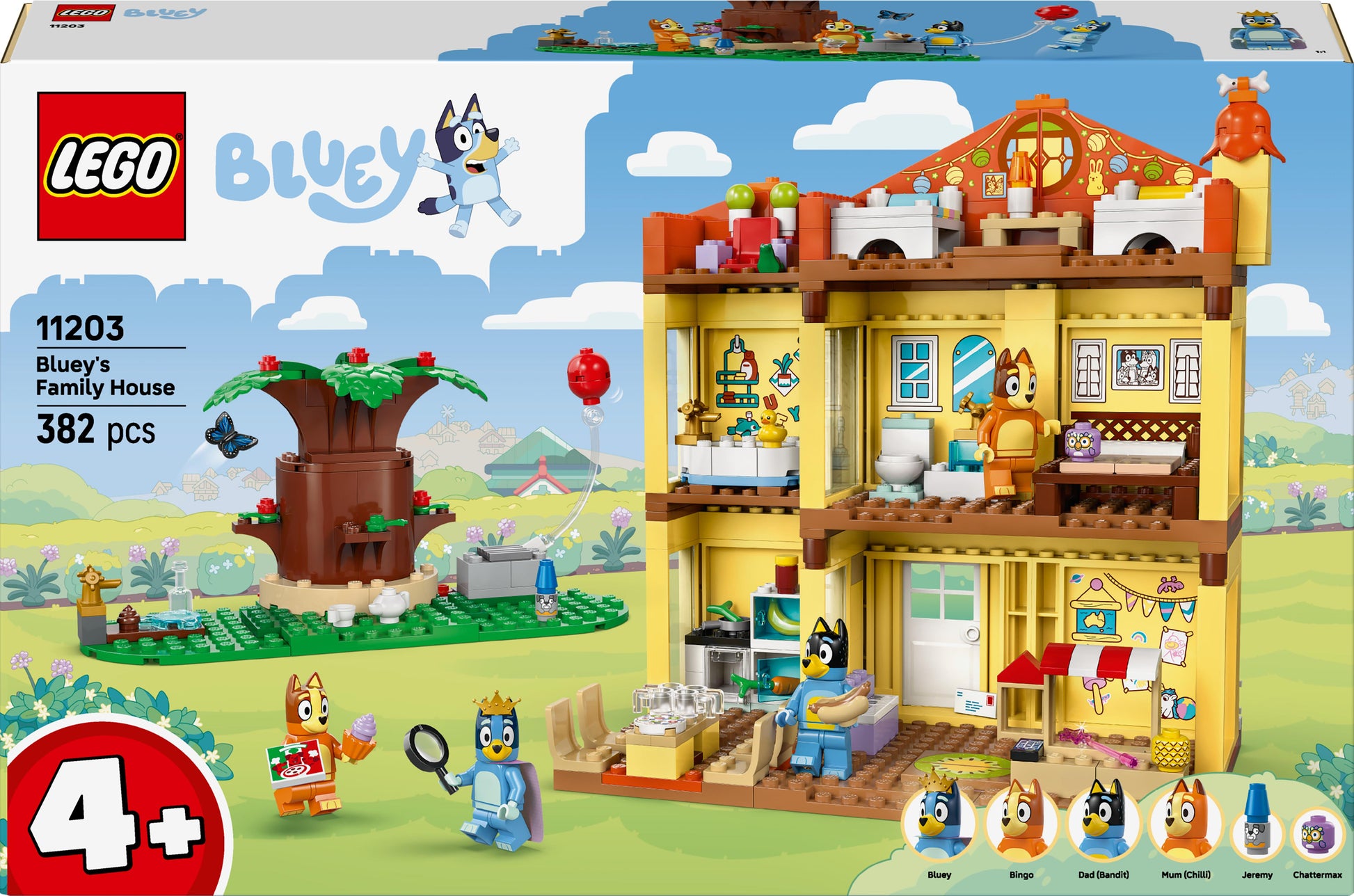 Konstruktorius LEGO® Bluey Bluey's Family House 11203
