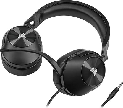 Słuchawki gamingowe nauszne Corsair HS55, czarne