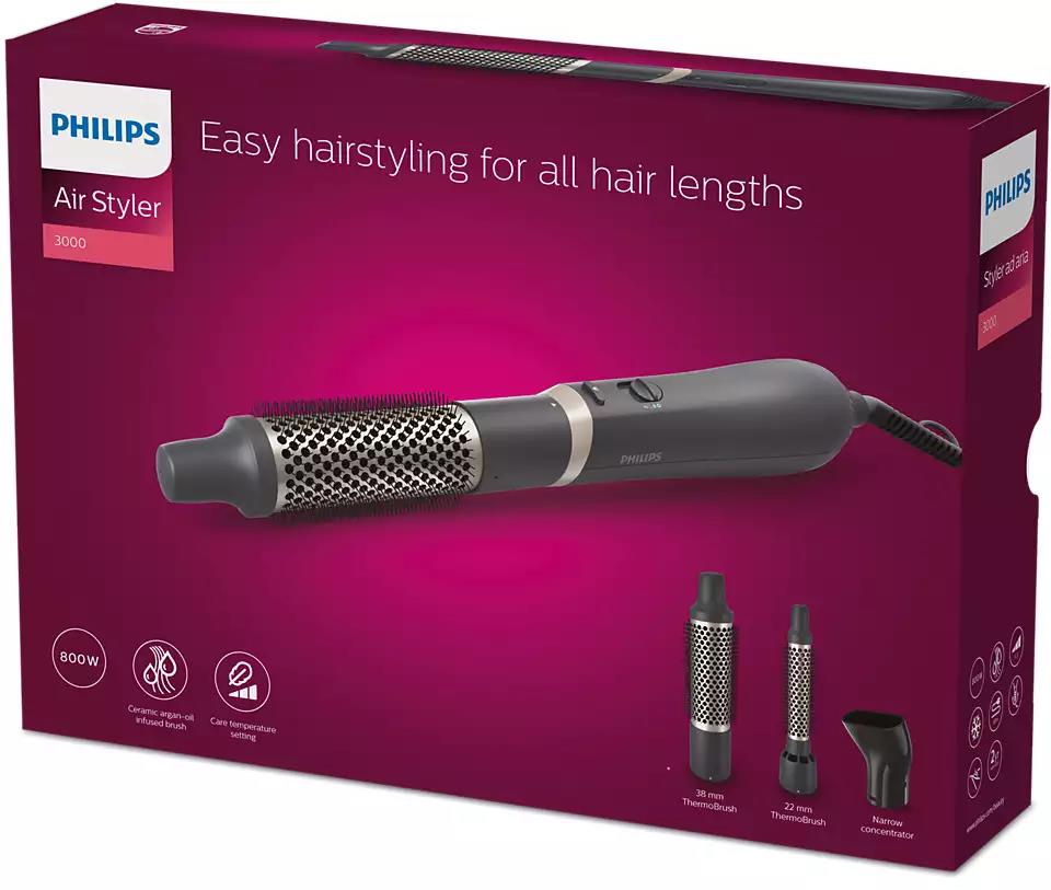 Plaukų formavimo šukos PHILIPS BHA301/00