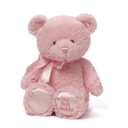Pliušinis žaislas Gund Teddy 6055512/6055510, rudas/rožinis