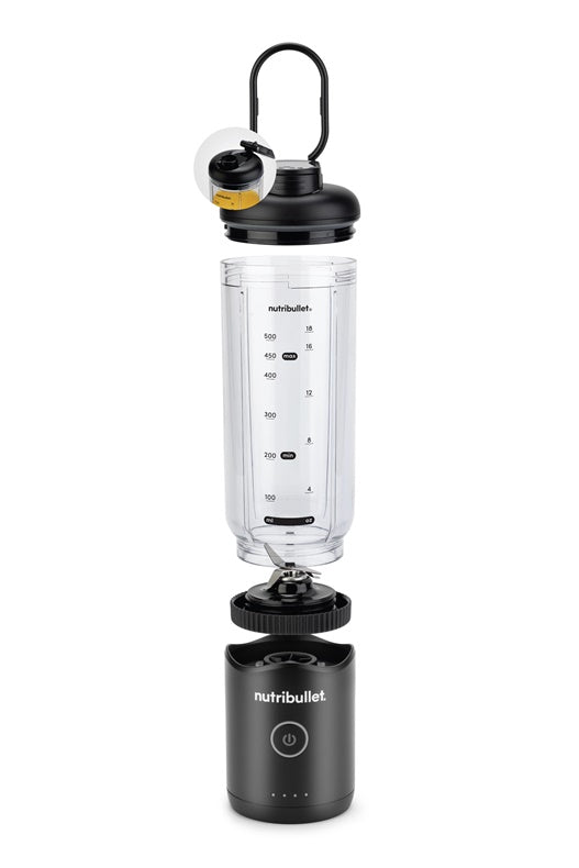 Blender kielichowy Nutribullet NBP013GM FLEX, czarny