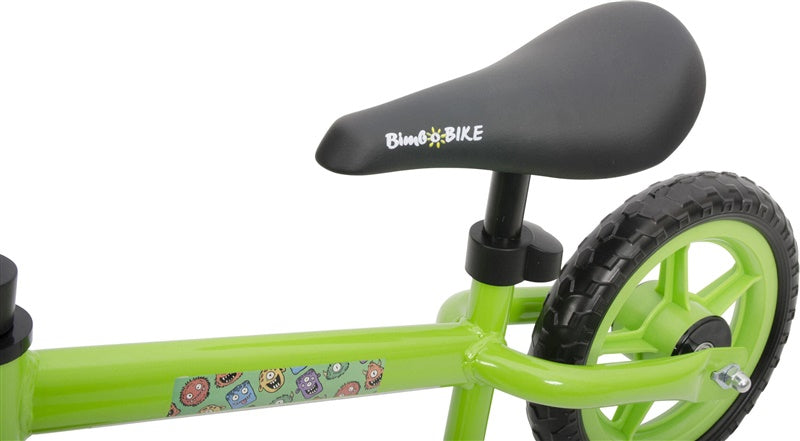 Rowerek biegowy Bottari Monsters 75811, zielony, 10''