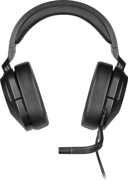 Słuchawki gamingowe nauszne Corsair HS55, czarne