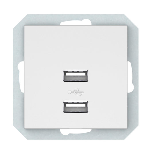 USB kroviklis VILMA QR1000, mat. baltos spalvos