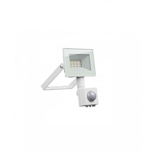 PROŽEKTORIUS LAUKO LED SU JUDESIO DAVIKLIU 10W 230V NW IP44