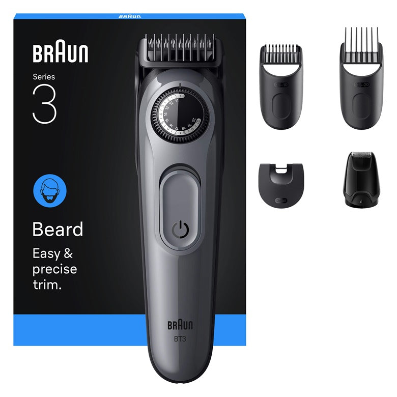 Barzdakirpė Braun BT3560, pilka