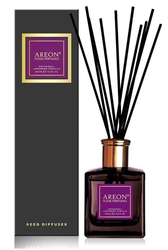 Odświeżacz powietrza Areon Black Patchouly lavender vanilla, 150 ml
