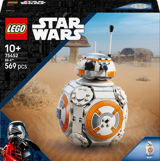 Konstruktorius LEGO® Star Wars™ droidas BB-8 75452, 569vnt