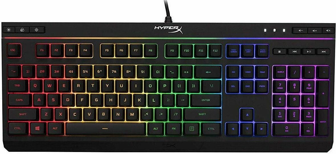 Klaviatūra Kingston HyperX Alloy EN, juoda