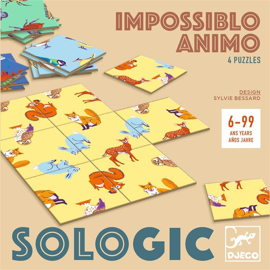 Gra planszowa Djeco Sologic Animo DJ00808