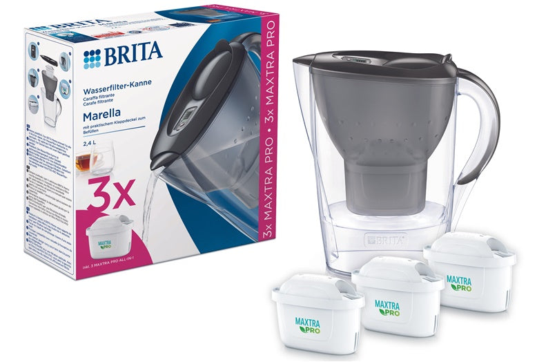 Dzbanek filtrujący wodę Brita, 2.4 l, szary