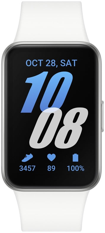 Išmanusis laikrodis Samsung Galaxy Fit3 SM-R390NZAAE sidabro