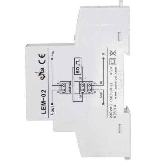 LICZNIK ENERGII ELEKTRYCZNEJ CYFROWY 1F LEM-02