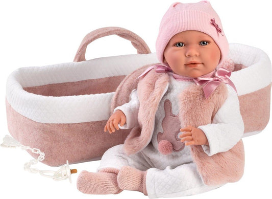 Lėlė - kūdikis Llorens Mimi Rosa 74012, 42 cm