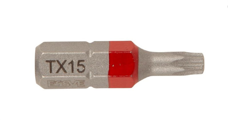 Końcówki wkrętakowe TX15 25 mm 3 szt.