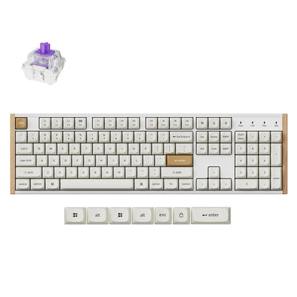 Klaviatūra Keychron K10 HE special, EN, juoda spalva.