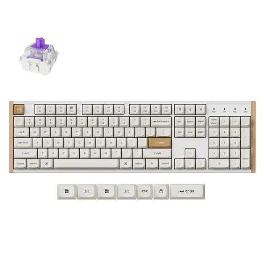 Klawiatura Keychron K10 HE special, EN, czarna.
