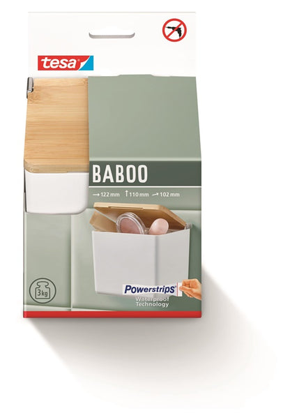 KOSZYK PRYSZNICOWY ZAWIESZANY TESA BABOO 40521 S BIAŁY