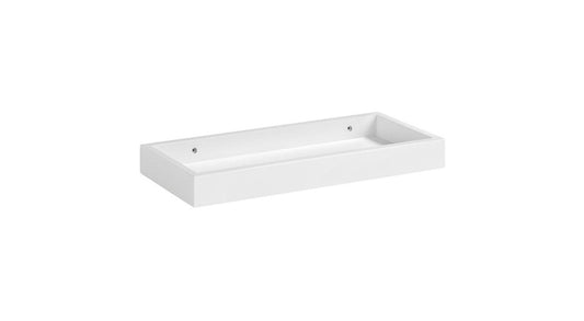 Lentyna Dolle Loggia, balta, 40 x 15 x 4 cm