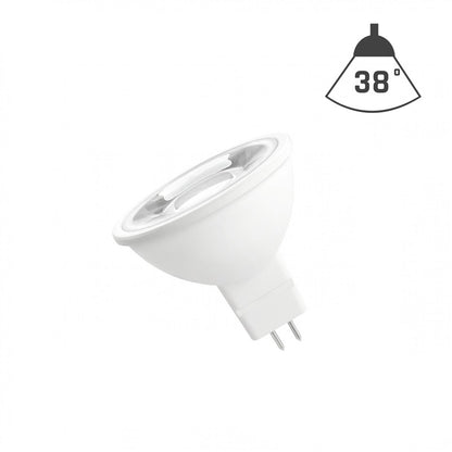 ŻARÓWKA LED GU5.3MR16 6W12V 3000K 450LM38°