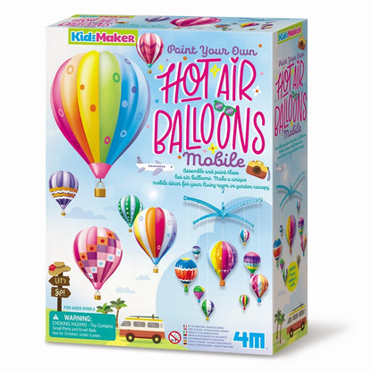 Zestaw do malowania – pomaluj własne balony na ogrzane powietrze