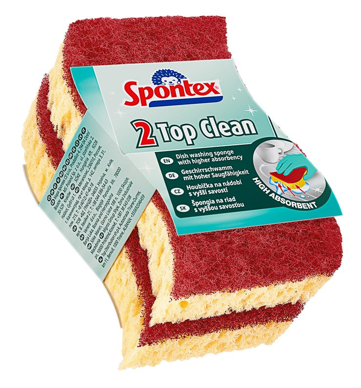 Gąbki do szorowania Spontex Top Clean, 2 szt.