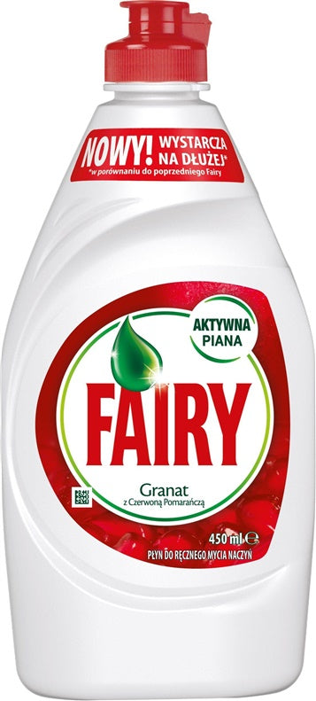 Płyn do mycia naczyń Fairy o zapachu granatu, 450 ml