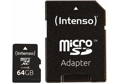 KORTELĖ ATMINTIES INTENSO MICRO SDXC 64 GB