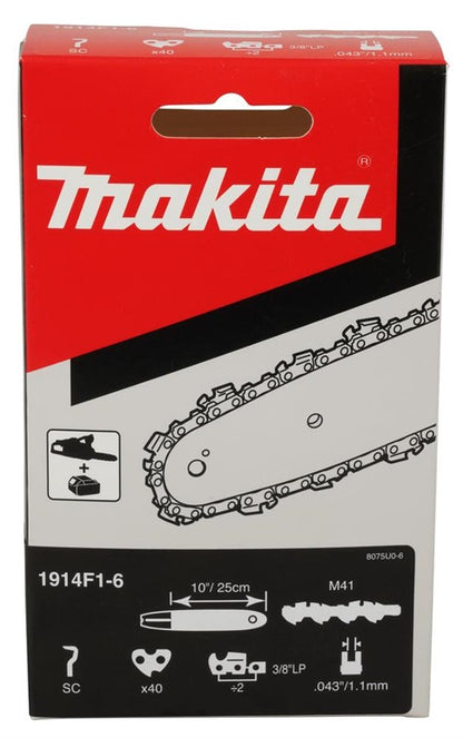 Grandininių pjūklų grandinė Makita, 25 cm, 0.11 cm
