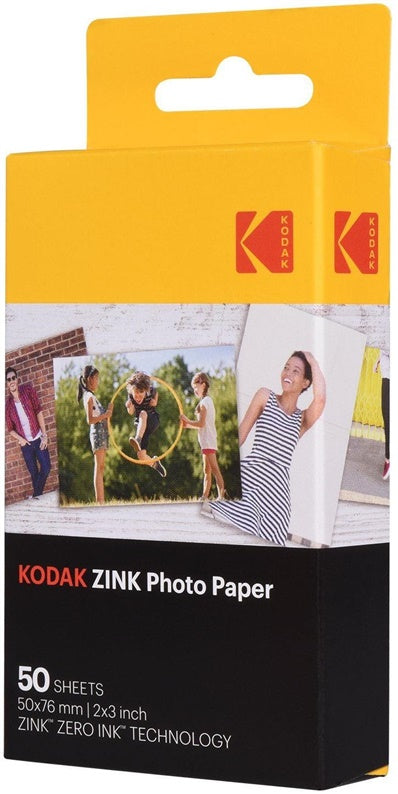 Natychmiastowe arkusze fotograficzne Kodak Zink, 50 szt.