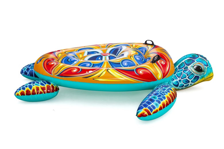 Pripučiamas plaustas Bestway Turtle, 41523, 183 cm x 173 cm