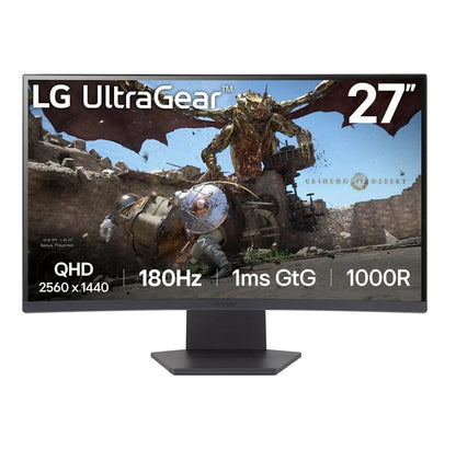 Monitorius LG 27GS60QC-B.AEUQ, 27", 1 ms
