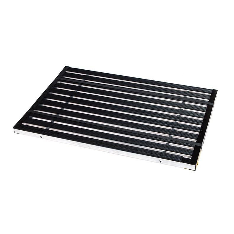 Kratka aluminiowa Aco 60x40; 01213 do czyszczenia obuwia