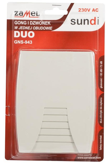 Dzwonek do drzwi ZAMEL GNS-943