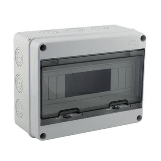 Rozdzielnica modułowa Technova, natynkowa, IP65, 8 modułów, biała